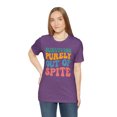 thumbnail image 6 of Funny T-Shirt, Surviving Purely Out Of Spite Top, Vistage Tee Shirt Cancer, 6 of 12