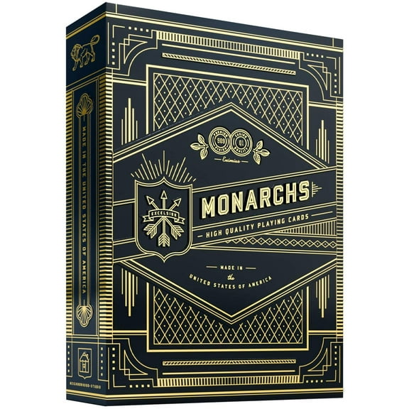 theory11 Monarchs Playing Cards (Blue)