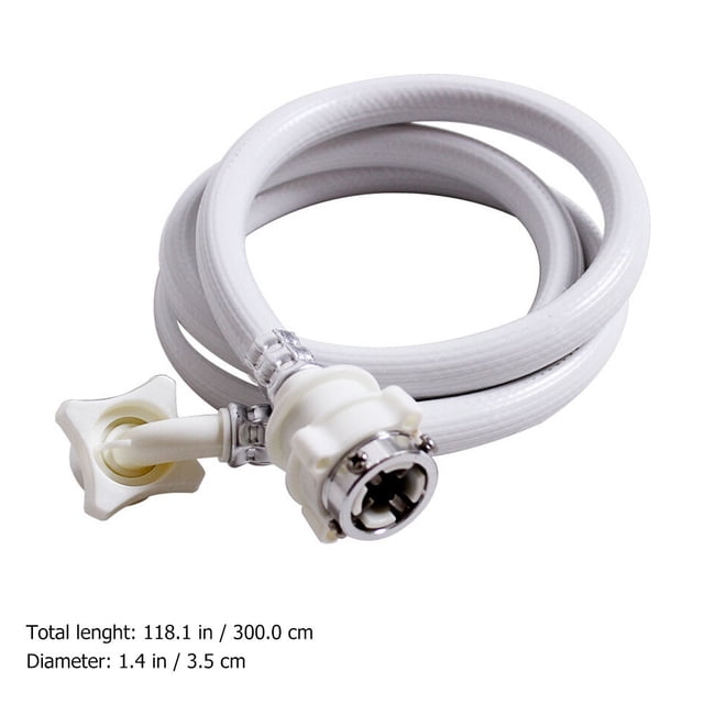 OULII Tuyau d'Eau en PVC pour Laveuse Domestique 1Pcs