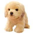 thumbnail image 2 of Muñeco de peluche de perro, juguete suave para perro, adorable perro de simulación abrazable Cabello Dorado, 2 of 9