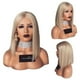 thumbnail image 4 of Pelucas resistentes al calor, corte de pelo Bob, peluca rubia para mujer, pelucas cortas, artesanía superior, 4 of 7