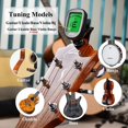 thumbnail image 2 of Afinador de guitarra Ranch RT-06 con clip, cromático, con inmunidad al ruido, 2 of 7
