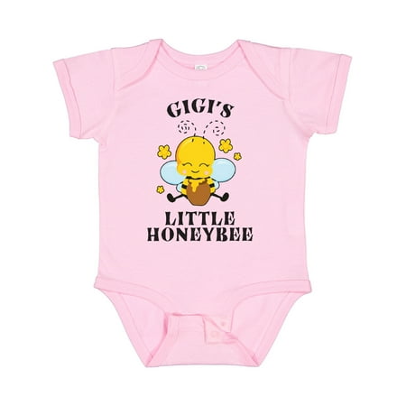 

Inktastic Cute Bee Gigi s Little Honeybee with Stars Gift Baby Boy or Baby Girl Bodysuit