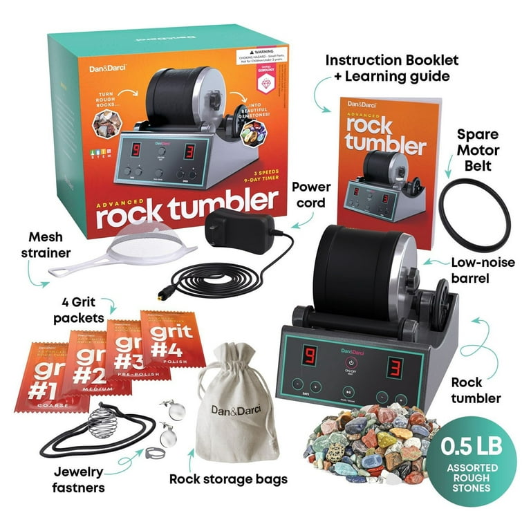 Rock Tumblers: Discover the beauty of rocks and minerals!