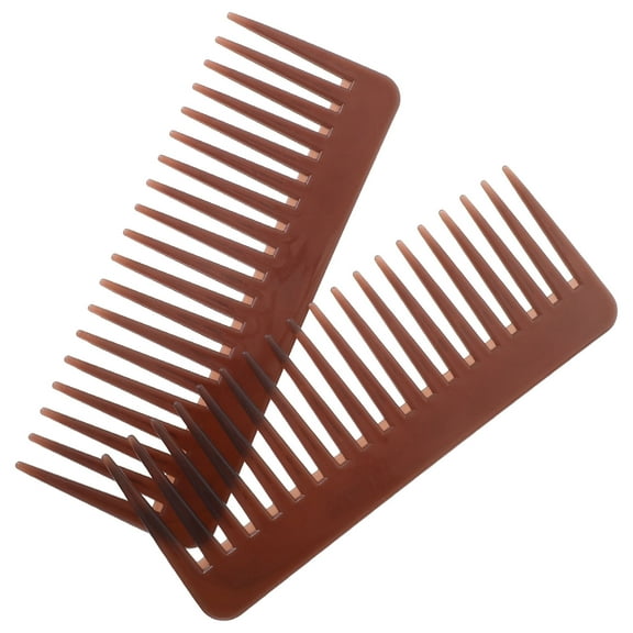 2 Pcs Goody Hair Combs Wide Tooth Scalp-friendly All Types Travel