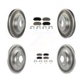 thumbnail image 1 of Transit Auto Front Rear Coated Disc Brake Rotors and Ceramic Pads Kit for Car 2013-2015 Mazda CX-5 KGC-101131, 1 of 11