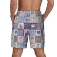 thumbnail image 2 of Rocae Lavender Flowers for Men's Swim Trunks Quick Dry With Two Side Pockets and One Lined Patch PocketLarge, 2 of 9