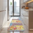 thumbnail image 4 of Pioneer Flower Floral Print Pattern Kitchen Rug Mat,Kitchen Runner Rugs Non Skid Washable,Decorative Kitchen Floor Mats for Kitchen,Sink,Laundry,17"x47.2", 4 of 7