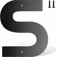 thumbnail image 2 of 6 Inch Metal House Number, Metal Letters, House Address Number, House Numbers for Outside, Mailbox Numbers for Outside, Black Modern Metal Numbers and Letters, 2 of 8