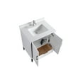 thumbnail image 3 of VSD 30in Single Sink Freestanding Bath Vanity in White with White Cultured Marble Top, 3 of 4