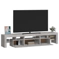 thumbnail image 5 of vidaXL TV Stand with LED Lights Entertainment Center TV Console Media Unit, 5 of 204
