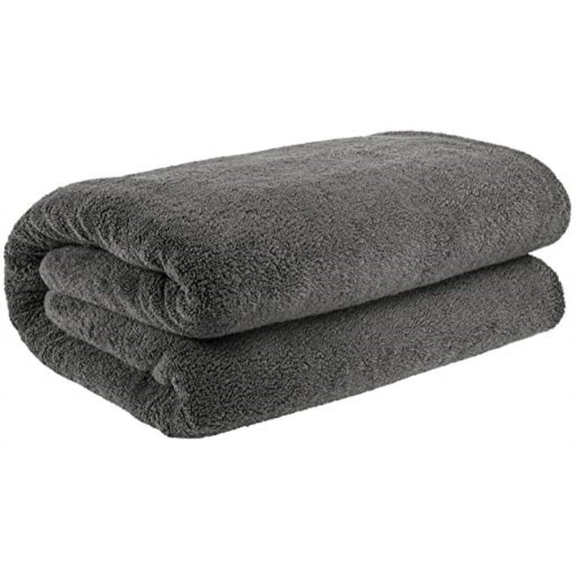 2 white hotel bath sheet jumbo large towel size 30x60 turkish cotton soft feel