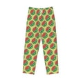 thumbnail image 4 of Xecao Summer Watermelon Men's Straight Lounge Pajama Pants: The Ultimate in Comfortable Sleepwear, 4 of 9