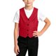 thumbnail image 4 of Odeerbi Chaqueta de Traje de Niños Con Cuello En V Chaqueta de Botón Con Bolsillos Chaqueta de Vestido Formal Para La Fiesta de Boda, 4 of 7