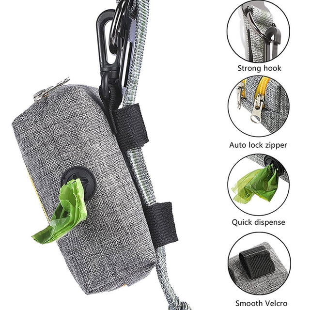 maskred Easy To Pet Poop Bag Dispenser – Convenient And Portable Durable And Long-lasting Poop Bag For Dog yellow