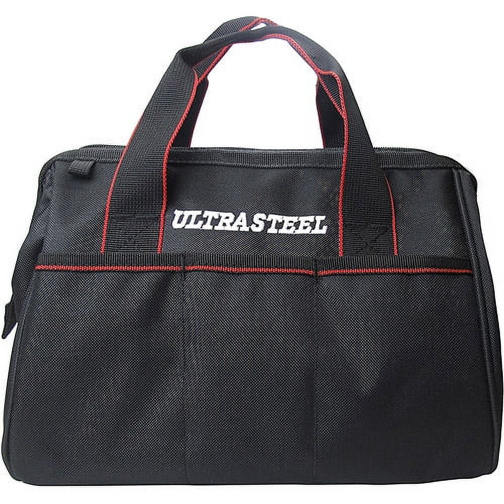 Ultra Steel 16 inch Open Tote Tool Storage and 12 inch Bag