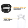 thumbnail image 3 of Unique Bargains 110ml Plastic Test Tubes with Screw Caps, 20Pcs 151x34mm Tubes Black, 3 of 7