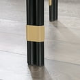 thumbnail image 4 of Sauder Boulevard Cafe Triangular Side Table, Black Finish, 4 of 7