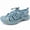 Blue, variant on Quick-Lace Closed-Toe Outdoor Sport Sandals