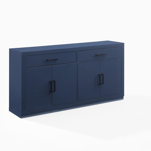 Crosley Furniture Buffet Îlot Bleu Marine