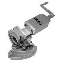 Wilton 11701 3-Axis Super Precision Tilting Machine Vise - 3 in. Jaw Width, 3 in. Jaw Opening, 1-5/16 in. Jaw Depth