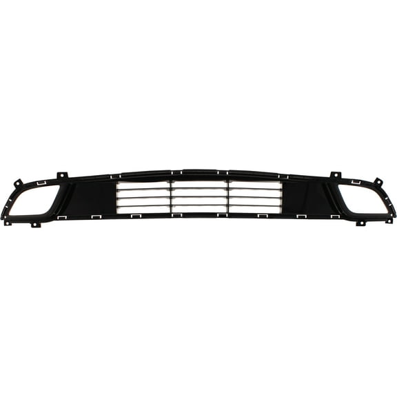 Bumper Grille Compatible With 2017-2018 Kia Forte Front Black