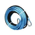 thumbnail image 1 of Extensión de cuerda de cabrestante de 15 m x 6 mm, resistente, de repuesto, para ATV, UTV, accesorios multiusos, cuerda de remolque con funda Azul, 1 of 8