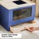 thumbnail image 4 of Caja De Para Gatos, Caja De Para Gatos Semicerrada De Plástico Para Amantes De Los Gatos, 4 of 7