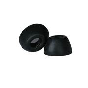 Comply Foam Earbud Tips Replacement for AirPods Pro, Black, 3 Pair Pack