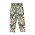 thumbnail image 4 of Naloa Palm Trees and Tropical Print Women’s Ultra-Soft Comfy Pajama Lounge Pants with Pockets & Drawstring, 4 of 8