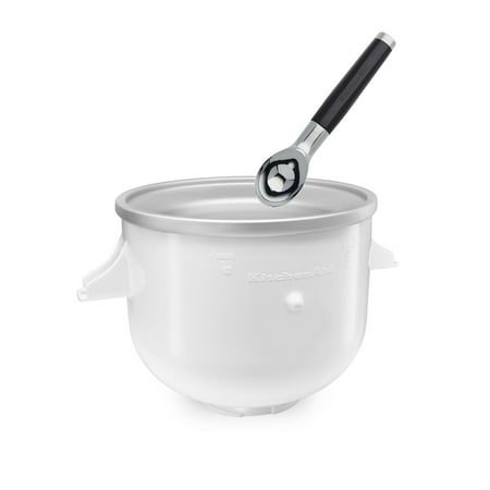 KitchenAid Ice Cream Maker Attachment (Fits on Any KitchenAid Mixer) + KitchenAid Ice Cream Scoop