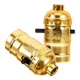 thumbnail image 3 of 2pcs E26 Push-plug Switch Lamp Holder Push-type Socket Lamp Socket Lamp Accessory, 3 of 4
