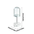 thumbnail image 3 of Three In One Toothbrush Cup Holder Tooth Cup Toothpaste Storage Rack Drainable Proof Toothbrush Storage Rack Roll up Dish Rack over Stainless, 3 of 8