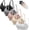 Multicolor A, variant on Wireless Sleeping Nursing Bras with Bra Extenders, 5 Pack