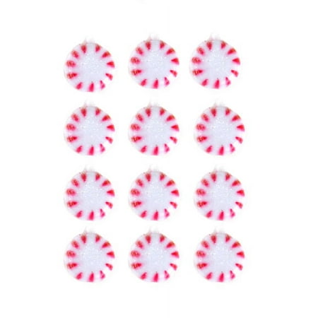Touch of Nature Mini Peppermint Ornaments, 12pcs..