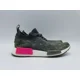 thumbnail image 2 of Adi - das NMD R1 Primeknit Men's Size 6 Running Shoes Olive Green *Worn once*, 2 of 6