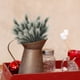 thumbnail image 5 of Adornos navideños, 17 agujas de pino blancas con tenedor, simulación de agujas de pino navideñas, decoración, flores de corte, ramas, accesorios, bricolaje, ramas de pino blanco verde, simulación de a, 5 of 6