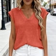 thumbnail image 5 of Sweater Vest For Women V Neck Sleeveless Pullover Top For Spring Summer Office Layering Weekend Travel Casual Outfits Minimalist Business Casual Campus Wear, 5 of 7