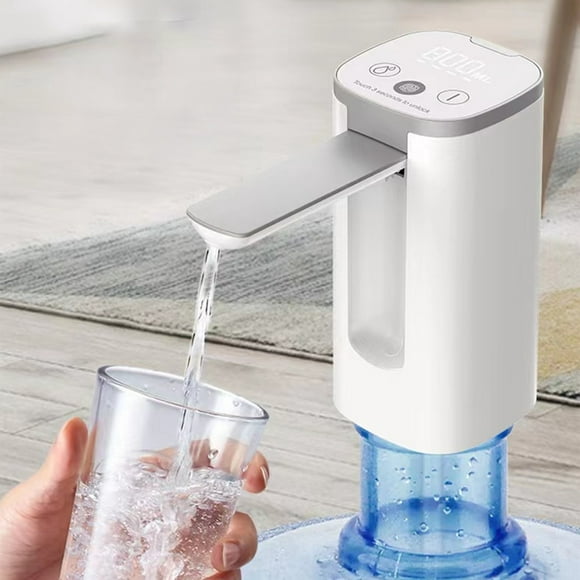 LSLJS Water Dispenser Pump Rechargeable, Portable USB Charging Automatic Drinking Mini Water Jug Dispenser Portable Water Bottle Pump With USB Electric Charging, Water Dispenser Pump on Clearance