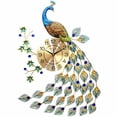 thumbnail image 3 of Magicpro Horloge Murale Paon, 3 of 10