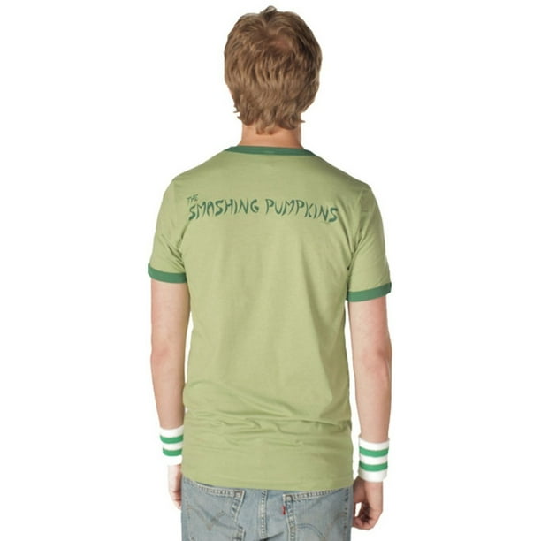 Smashing Pumpkins Adult T-Shirt, Distressed Heart Design