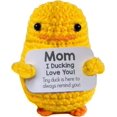 thumbnail image 1 of Regalos inspiradores de patos de crochet positivos para mujeres y hombres, 1 of 4