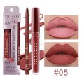 thumbnail image 1 of XWSHYW Lápiz Labial Juego de Colores de Labios 2 En 1, El Esmalte de Labios No Se Decolora Fácilmente, Lápiz Labial Mate con Copa de Tinción, 1 of 2