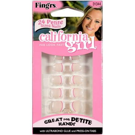 Fing'rs: Petite Sized Nails 31344 California Girl, 24 ct