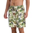 thumbnail image 2 of Logiee Jungle Animals Print Mens Swim Trunks Quick Dry Board Shorts,Breathable Hawaii Beach Shorts Swimwear Bathing Suits-XX-Large, 2 of 6
