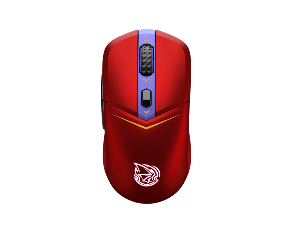 MSI VERSA W MLG EDITION RED Wireless/Wired Rechargeable GAMING Mouse with MLG RGB LED