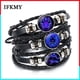 thumbnail image 2 of Pulsera De 12 Constelación Signo Del Zodiaco Hombres Multicapa Trenzado Cuero Para Las Mujeres Moda Fiesta De Cumpleaños Joyería, 2 of 4