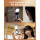 thumbnail image 5 of Lámpara magnética SMALLRIG para iPhone con espejo para selfies, color blanco, 5 of 9