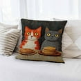 thumbnail image 1 of Herunwer Throw Pillow Covers Soft Decorative Throw Pillowcases Cushion Case Square for Home Decor Bed Couch Car Living Room, 1 of 6