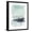 Black Frame, variant on Art.com Teal Moor II Art Print by Jennifer Goldberger, 12" x 16"